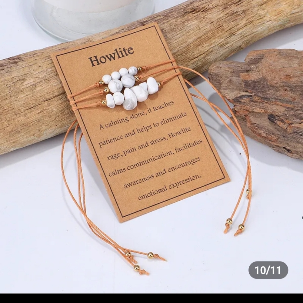 🤍 Howlite Bracelet 🤍 - Picture 3 of 4